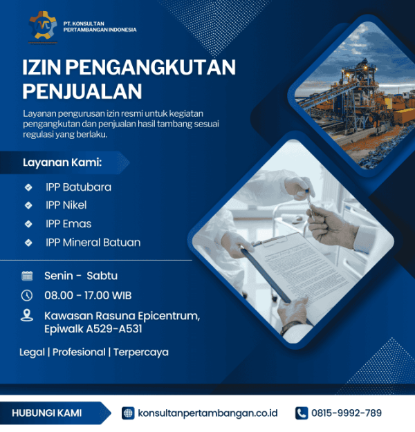 Konsultan IPP Tambang Terdekat - PT. Konsultan Pertambangan Indonesia